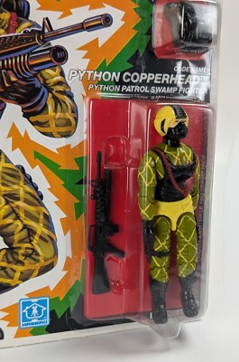 1989 Hasbro GI Joe Python Patrol Python Copperhead v2 Action