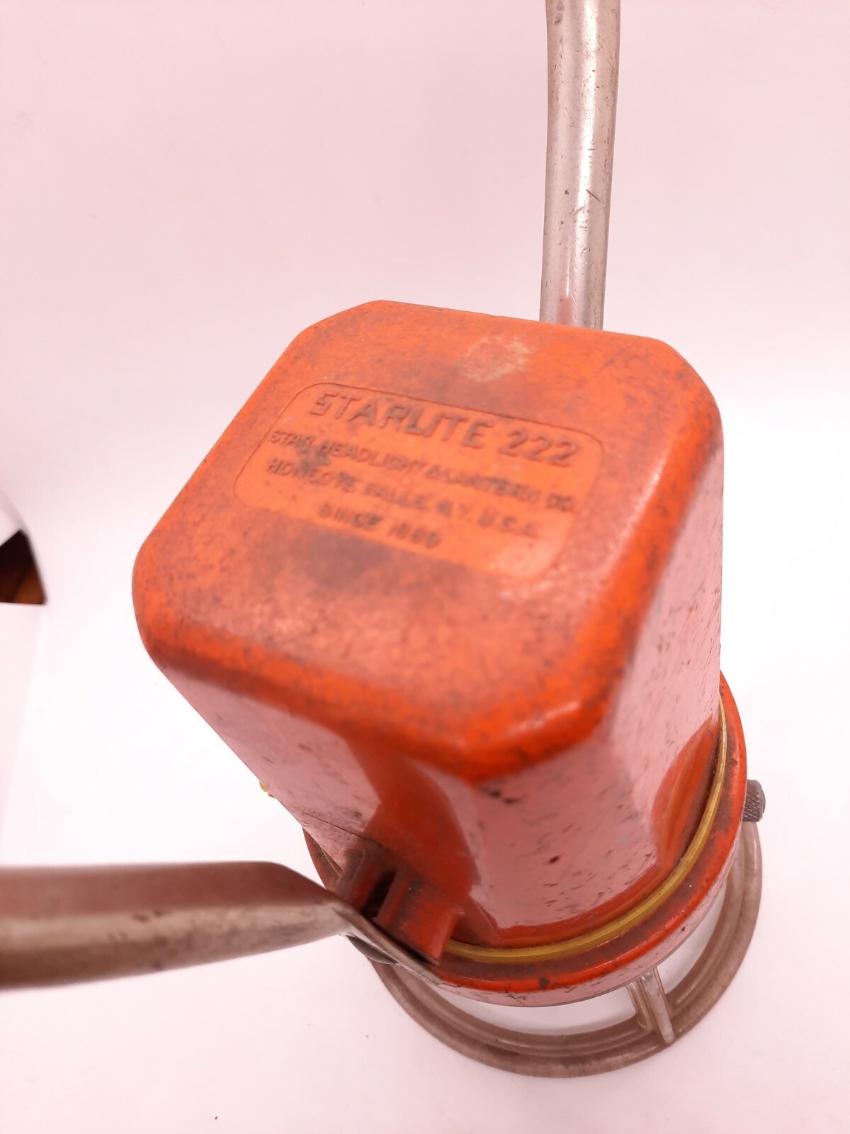 Vintage Railroad Flashlight Starlite 222 CSX TBIDS Band Walking Lantern