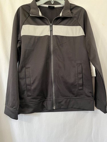 Athletic Works Boys Track Jacket Black Sizes M 8, Large 10-12 New - Picture 3 of 3
