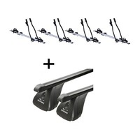 4X FahrradträGer Sagittar+DachträGer VDP Stahl FüR FüR Kia Ceed I 3-5TüR 06-12