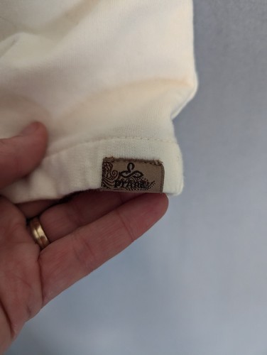 Prana Jacket Women Medium Ivory Mariska Organic Cotton Neutral Outdoors Gorpcore - Picture 8 of 14
