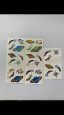 Mrs. Grossman’s Space Stickers Sparkly Lot Of 8 Mods
