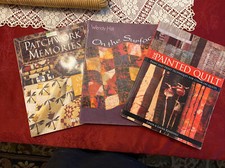 lot of 3 QUILTING BOOKS techniques, tips, instructions patterns L K