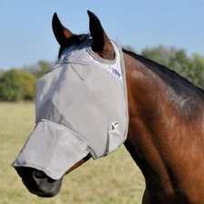 CASHEL STANDARD FLY MASK Foal Horse Miniature COVERS Long NOSE sun protection