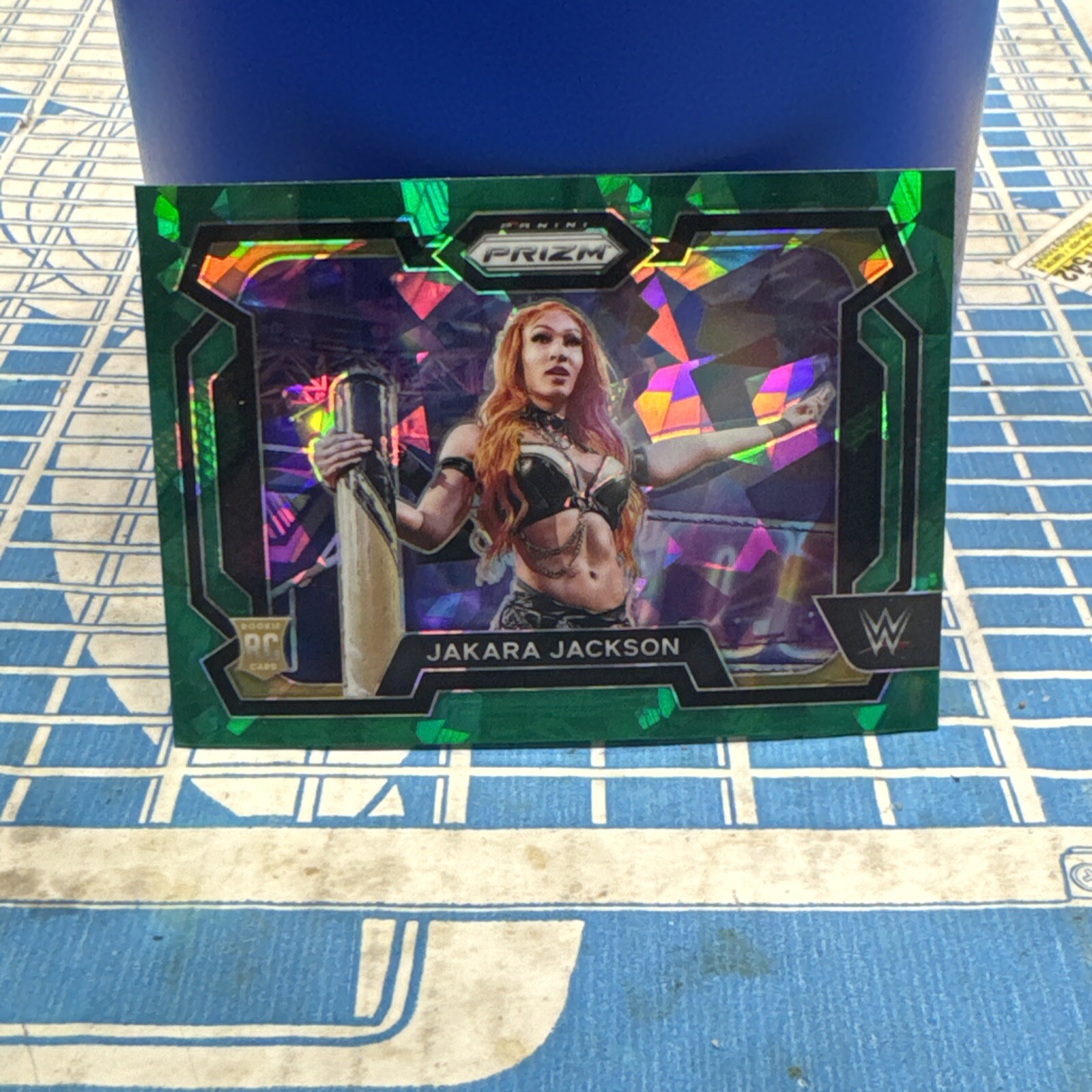 Jakara Jackson 2024 Panini Prizm WWE Green Ice #12