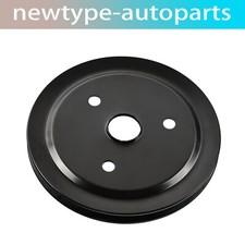 Short Water Pump Crankshaft Pulley Single-groove Swp For Chevy Sbc 283 302 350