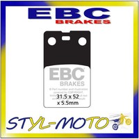 FA099 BeläGe Organisch Aramid Vorne Links EBC Fantic 50,1 Oasis 1987