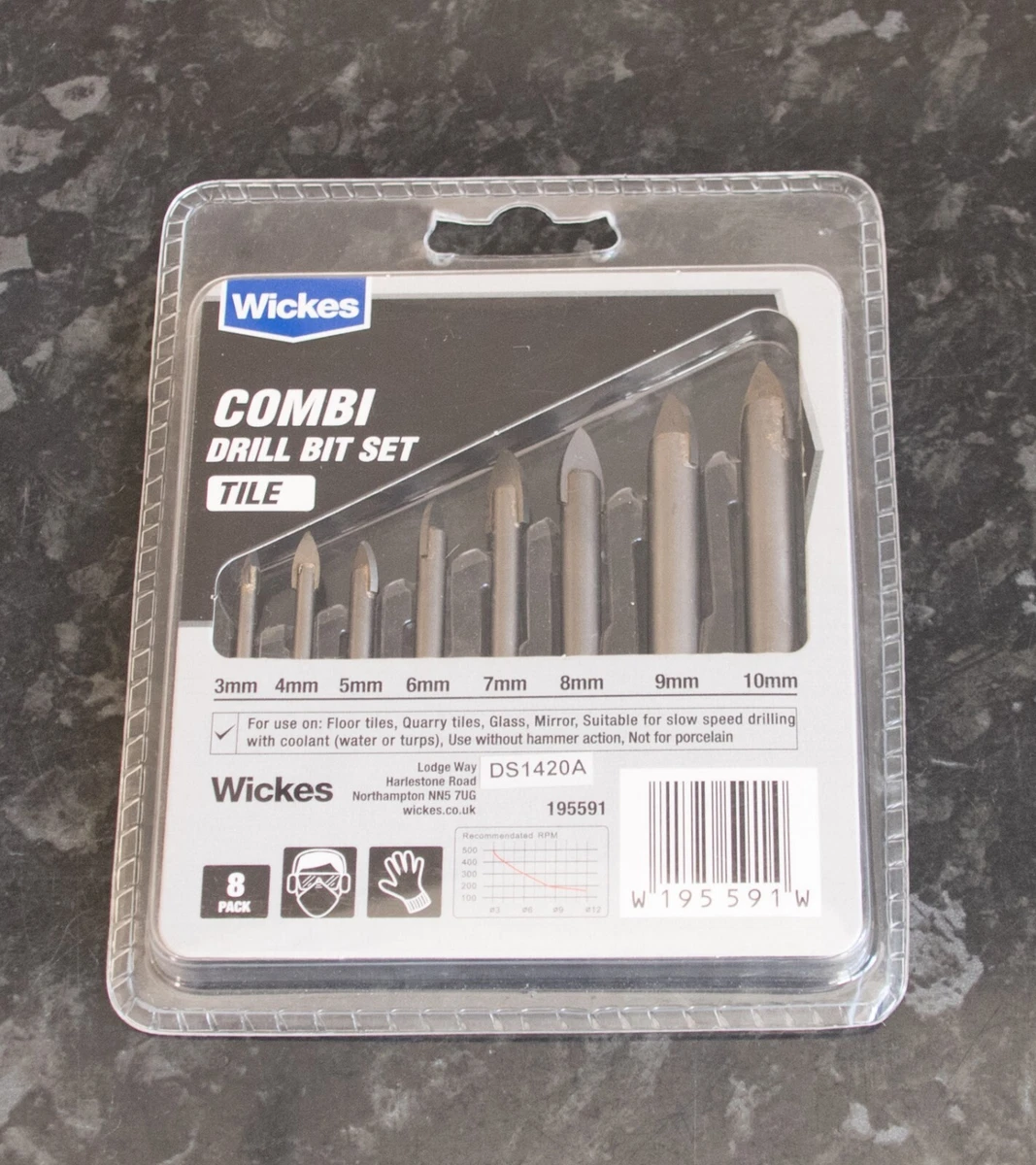 Wickes combi 2025 drill bit set