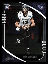 Cole McDonald 2020 Panini Absolute #120 Tennessee Titans ROOKIE Buy10get5FREE