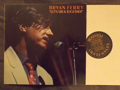 Bryan Ferry - Let´s stick together  German Polydor LP   Black Label