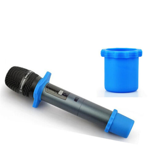 Anti-Rolling Microphone Protection Ring Wireless Slip Holder Protective Cove F❤J - Picture 1 of 9