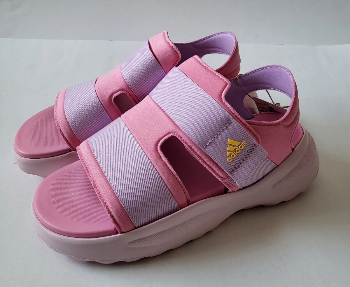 Sandali ADIDAS mehana platform grandi bambina taglia 6 anni rosa