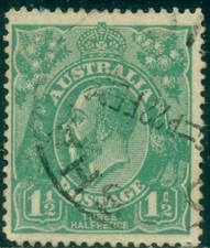 AUSTRALIA SCOTT # 25, KING GEORGE V, USED, GREAT PRICE!