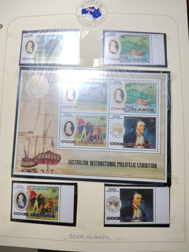 AUSIPEX 1984 Commemorative Stamp Album. 49 Countries - Picture 18 of 22