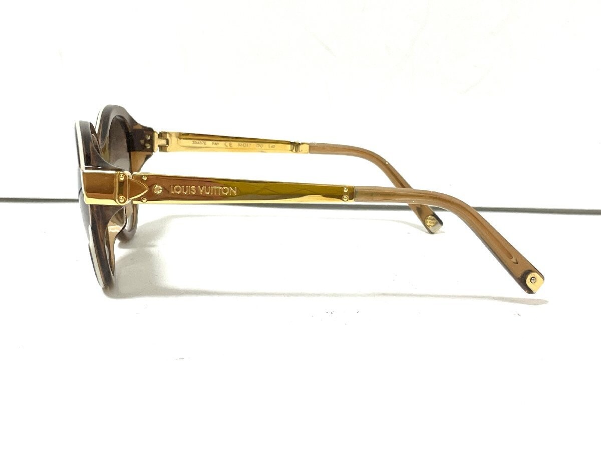 Louis Vuitton Sunglasses Petit Spucson Cat Eye Z0487E Marron