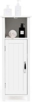 Badschrank, Badregal Badezimmerschrank Badkommode Beistellschrank 1 Offenem Fach