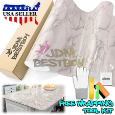 Gloss Marble Granite Vinyl Wrap Sticker Wallpaper Home Counter Top 6702