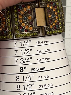 Heidi Daus Once Upon A Time Multi Color Panel Wide Watch  display picture 2