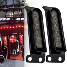 L&R Saddlebag LED Filler Lights Run Brake Turn Signals For Harley Touring 14-24