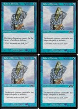 MTG: ROBE OF MIRRORS Exodus COMMON; played, Excellent condition x4