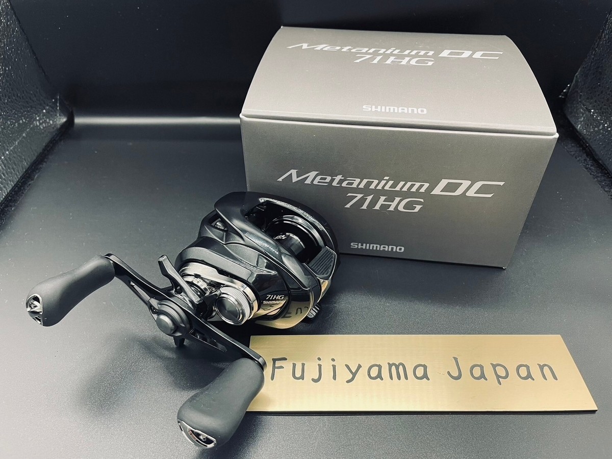 SHIMANO 24メタニウムDC 71HG Left Shimano 24 Metanium DC 71HG Baitcasting Reel Left hadle 175g