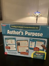 New Lakeshore Finding Evidence Comprehension Kit, Author  s Purpose, Grades 2-3