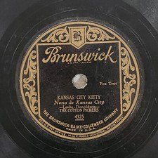 78rpm The Cotton Pickers 