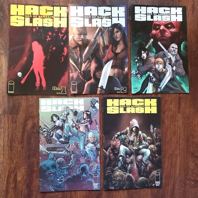 Hack Slash Son Of Samhain 1 2 3 4 5 Full Series Comics