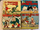 Vintage Rare 1935 Walt Disney Books w/ Dust Jackets Disneyana Wise Little Hen