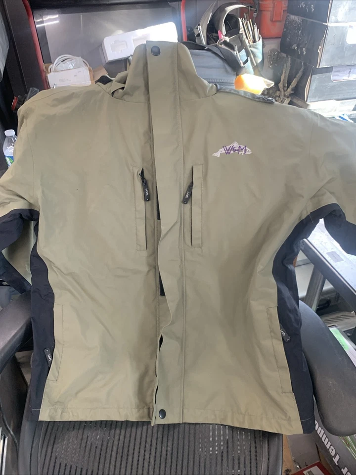 Chaqueta de vadeo Eagle Claw Wright & Mcgill Essentials Fly Girl grande verde para mujer Foto 2 de 4