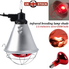 Infrared Heat Lamp Brooder 250w Bulb With Reducer Switch poultry/chicks/puppies