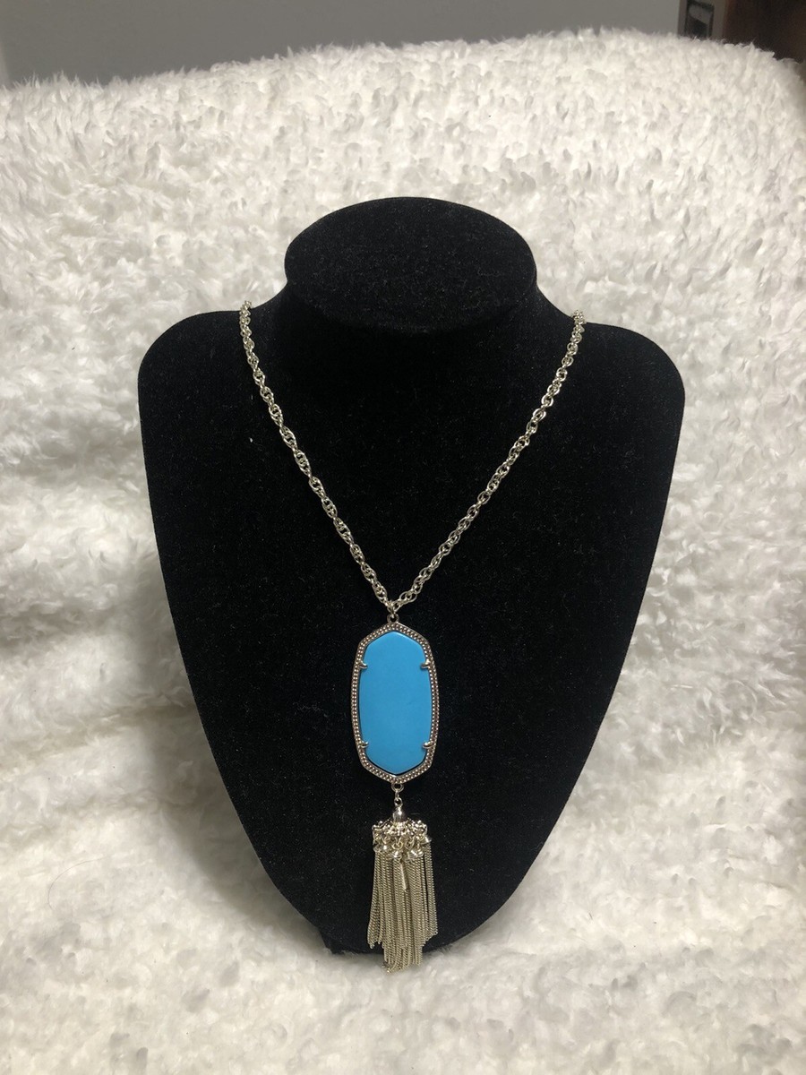 Kendra Scott Rayne Pendant Necklace Turquoise Magnesite