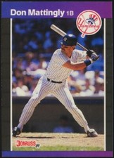 1989 Donruss Don Mattingly New York Yankees #74