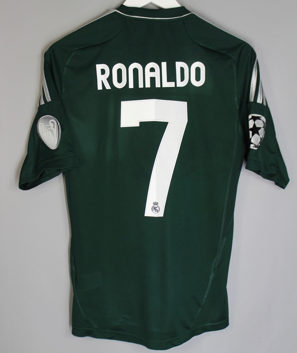 Camiseta retro Real Madrid Verde 2012-2013 dorsal ronaldo