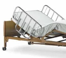 NEW Invacare 1 Pair Half Length Side Bed Rails Chrome 6630