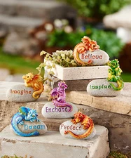 Mini World Medieval Times Dragon Design Tokens