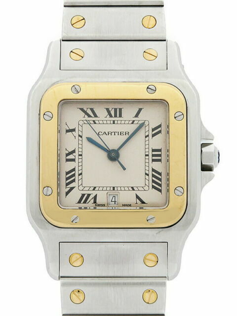 Cartier Santos Silver Unisex Adult 