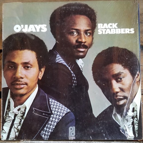 THE OJAYS O'JAYS Back Stabbers 1972 LP Philadelphia IR KZ-31712 RARE! SHRINK