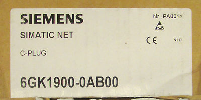 SIEMENS SIMATIC NET C-Plug 6GK1900 0AB00 