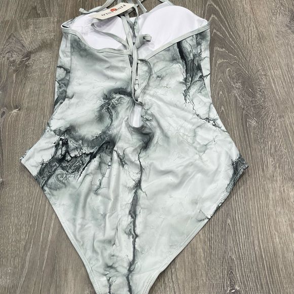 New Finwanlo swimsuit Marble Large J8 | eBay