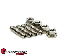 SpeedFactory Racing RAW Titanium Turbo to Manifold Stud Kit – 4pc [SF-02-081]