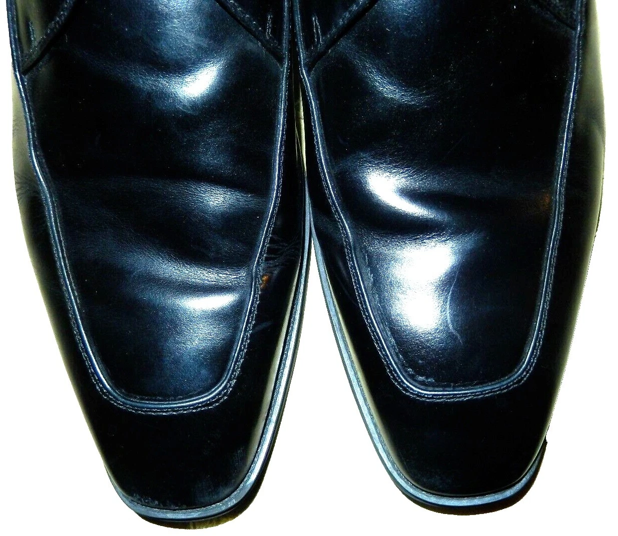 Zapatos de vestir negros Aldo superior de cuero para hombres