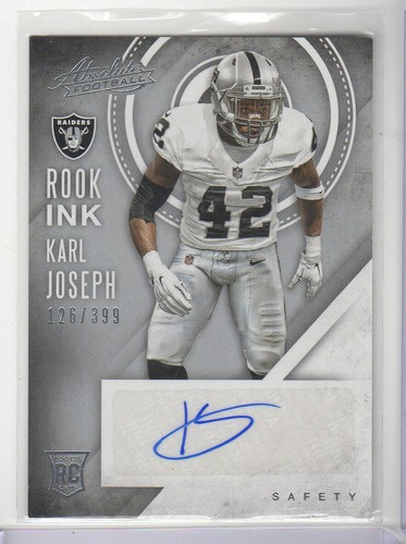 YOU PICK - Raiders Card CERTIFIED AUTOGRAPH AUTO SERIAL GU COA STAR HOF RC 712 - Picture 18 of 31