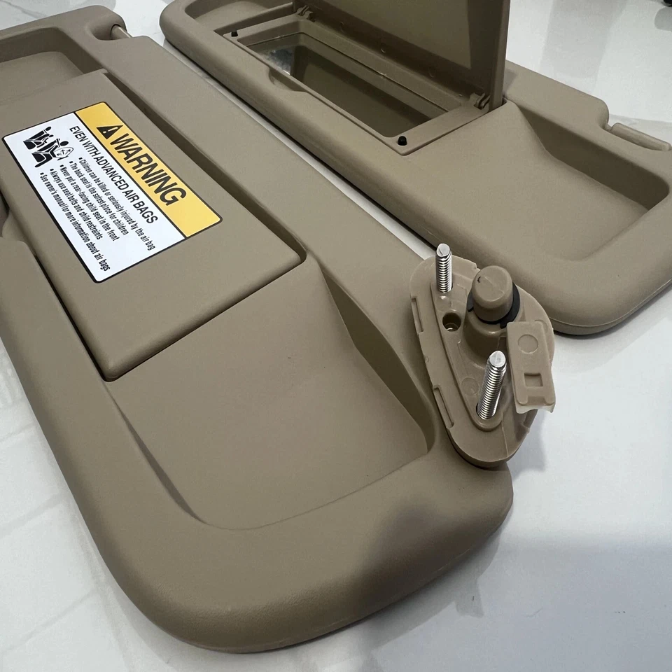 Parasol de coche lado del conductor izquierdo con espejo retrovisor para accesorios Honda Civic 2006-2011 Foto 2 de 4