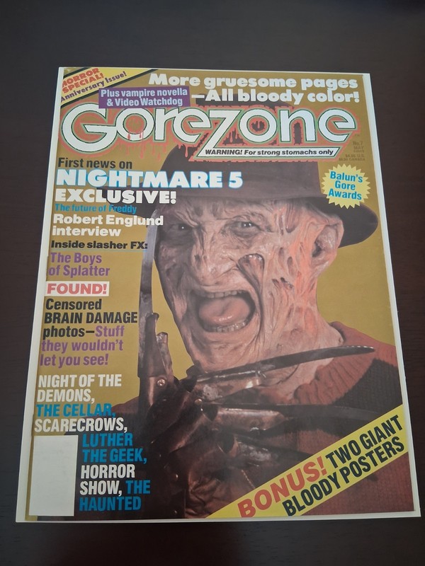 Gorezone Magazine Horror Special Anniversary Issue No.7 May 1993