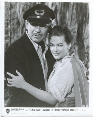 Band of Angels 8x10 Promo still- Yvonne De Carlo- Clark Gable- FN