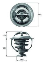 NEU - Mahle TX11795D Thermostat, KüHlmittel FüR Audi VW