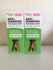 Anti-Diarrhea for Dogs & Cats, with Pectin and Kaolin 8 fl oz - 2 Pack