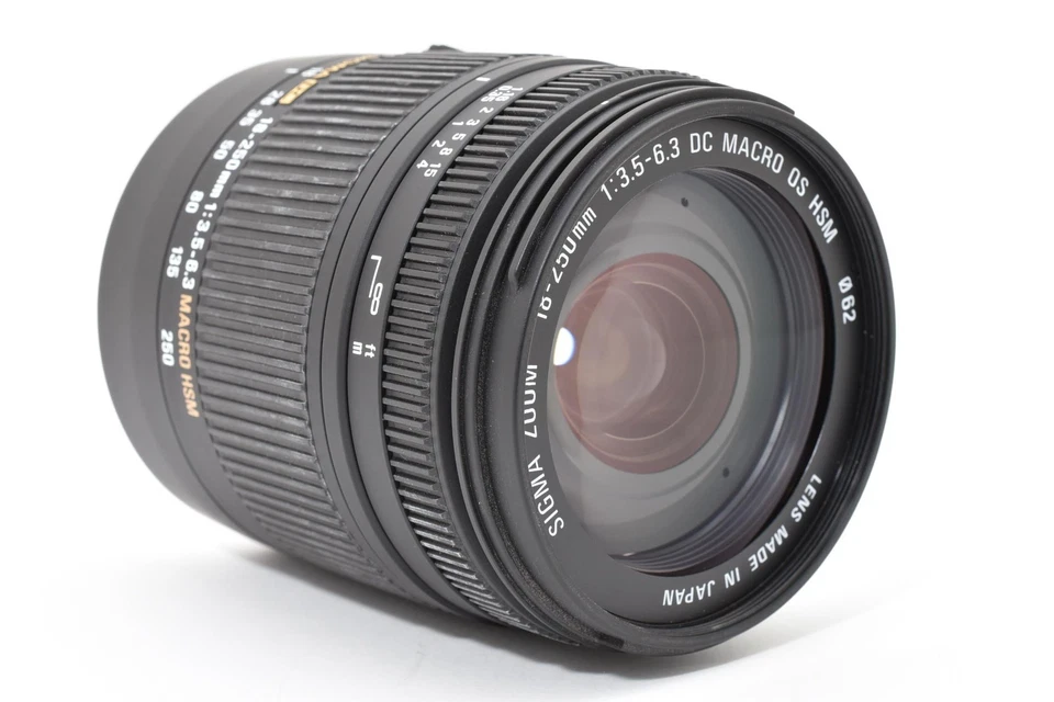 Sigma AF 18-250 mm f/3,5-6,3 DC Macro OS HSM para Canon EF de JAPÓN [Exc+++] #A Foto 4 de 4