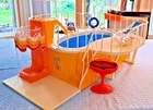 Vintage 1980 Barbie Dream Pool w/accessories #1481